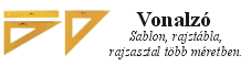 Vonalz�, sablon, rajzt�bla �rlista