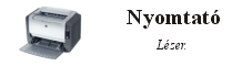 Lzer nyomtat rlista