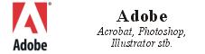 Adobe szoftver rlista