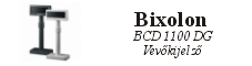 Bixdolon BCD1100DG vevkijelz