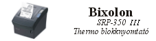 Bixolon SRP350 III blokknyomtat