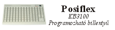 Posiflex KB3100 programozhat billentyzet