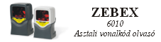Zebex 6010 asztali vonalkd olvas