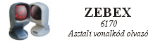 Zebex 6170 asztali vonalkd olvas